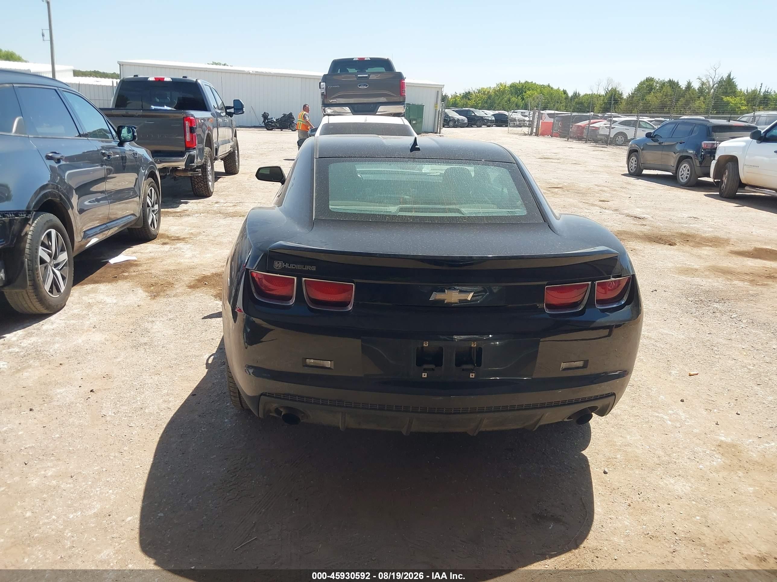 2012 Chevrolet Camaro 1ls Black vin: 2G1FE1E3XC9167439