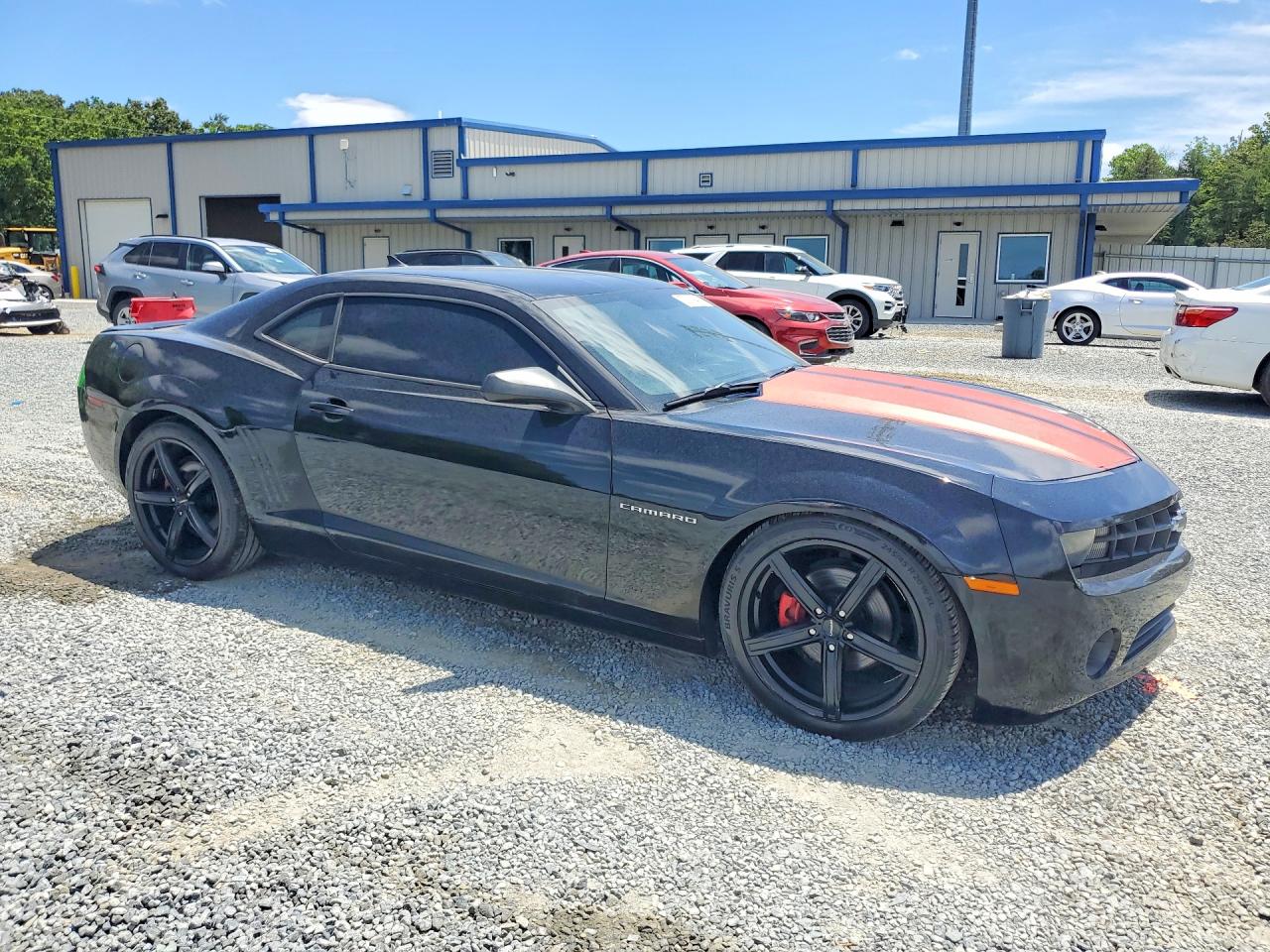 2013 Chevrolet Camaro Ls Black vin: 2G1FE1E3XD9127248