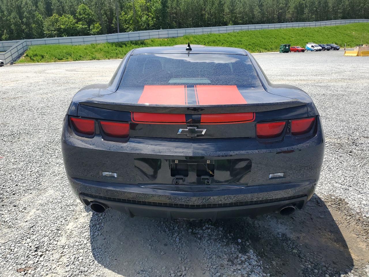 2013 Chevrolet Camaro Ls Black vin: 2G1FE1E3XD9127248