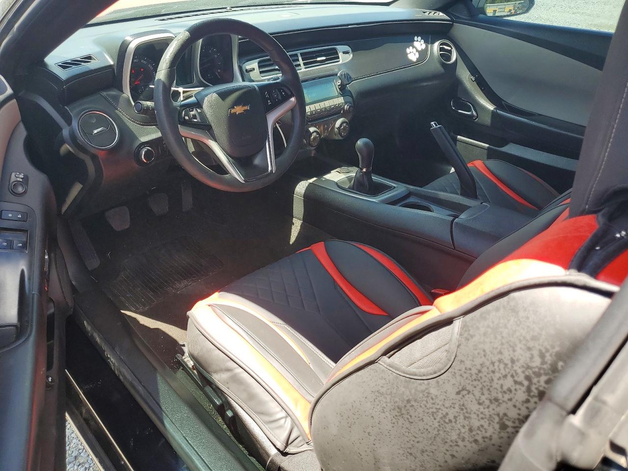 2013 Chevrolet Camaro Ls Black vin: 2G1FE1E3XD9127248