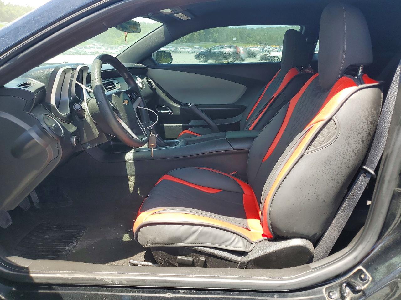 2013 Chevrolet Camaro Ls Black vin: 2G1FE1E3XD9127248