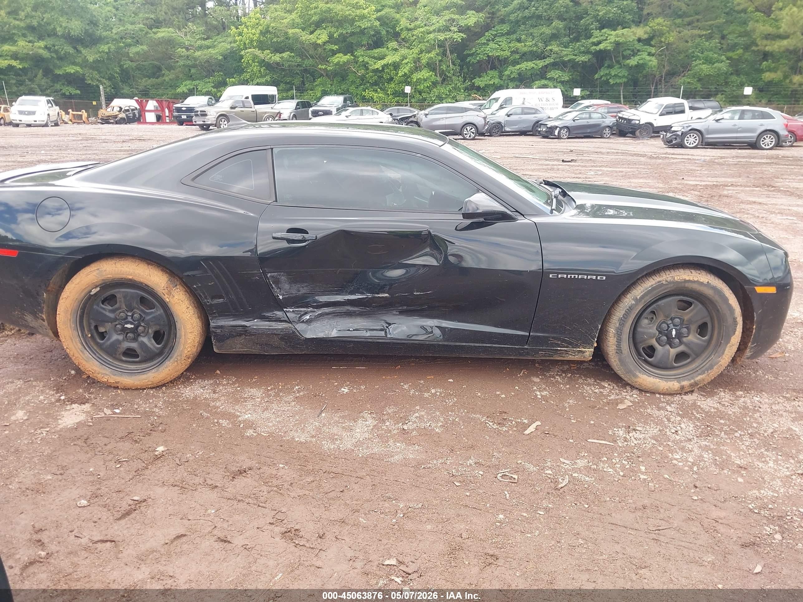 2013 Chevrolet Camaro 1ls Black vin: 2G1FE1E3XD9215734
