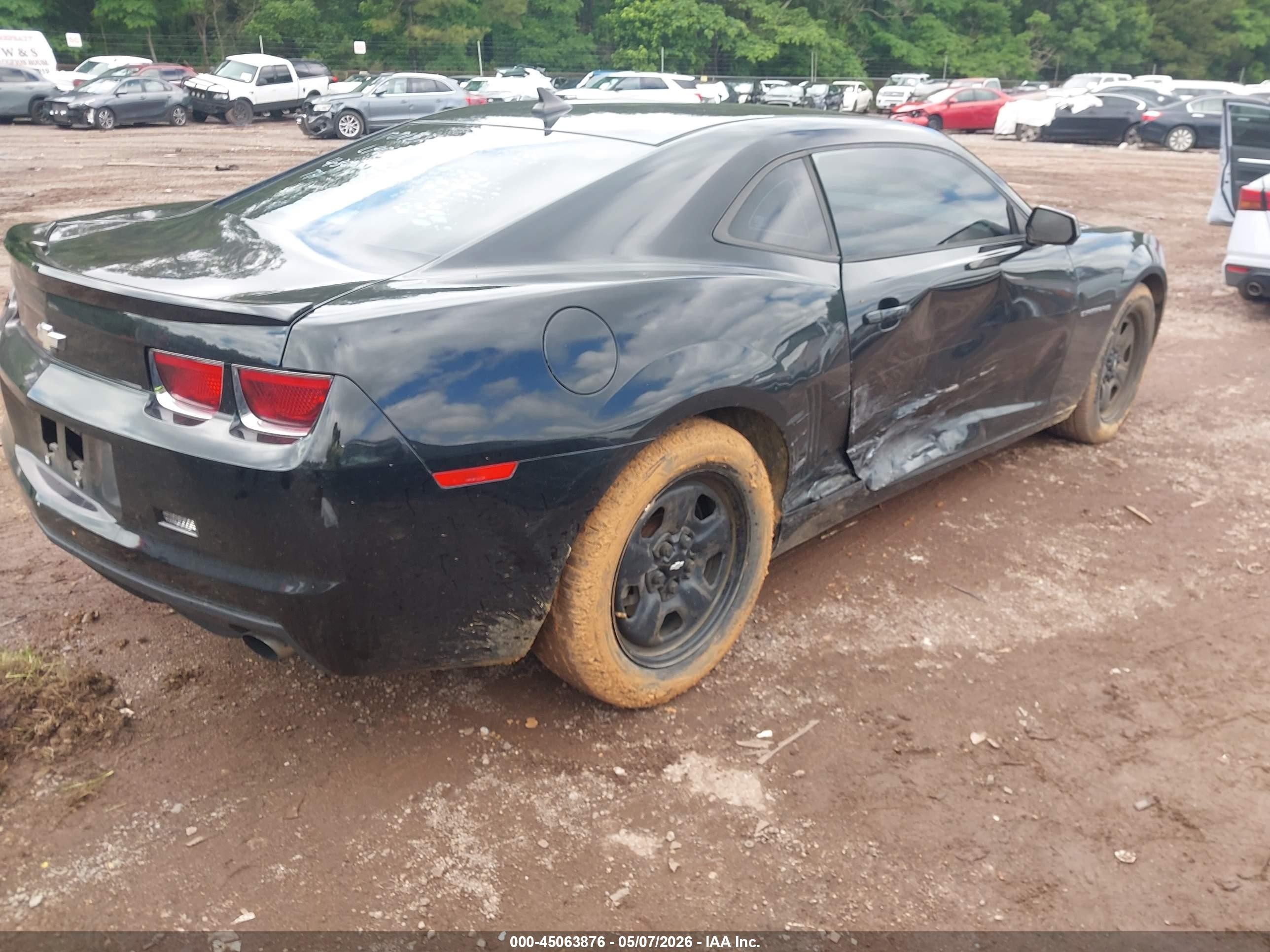 2013 Chevrolet Camaro 1ls Black vin: 2G1FE1E3XD9215734