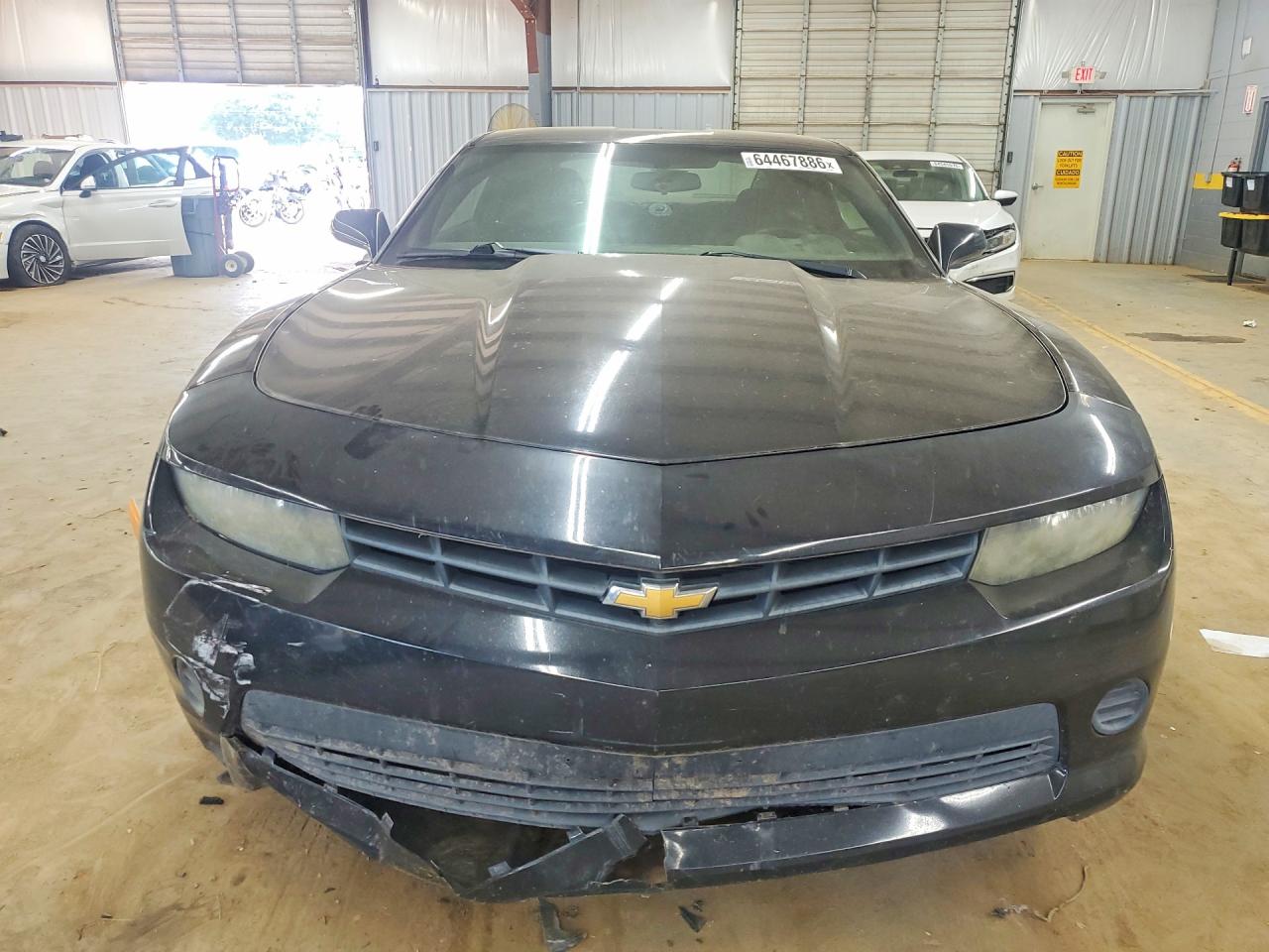 2014 Chevrolet Camaro Ls Black vin: 2G1FE1E3XE9211863