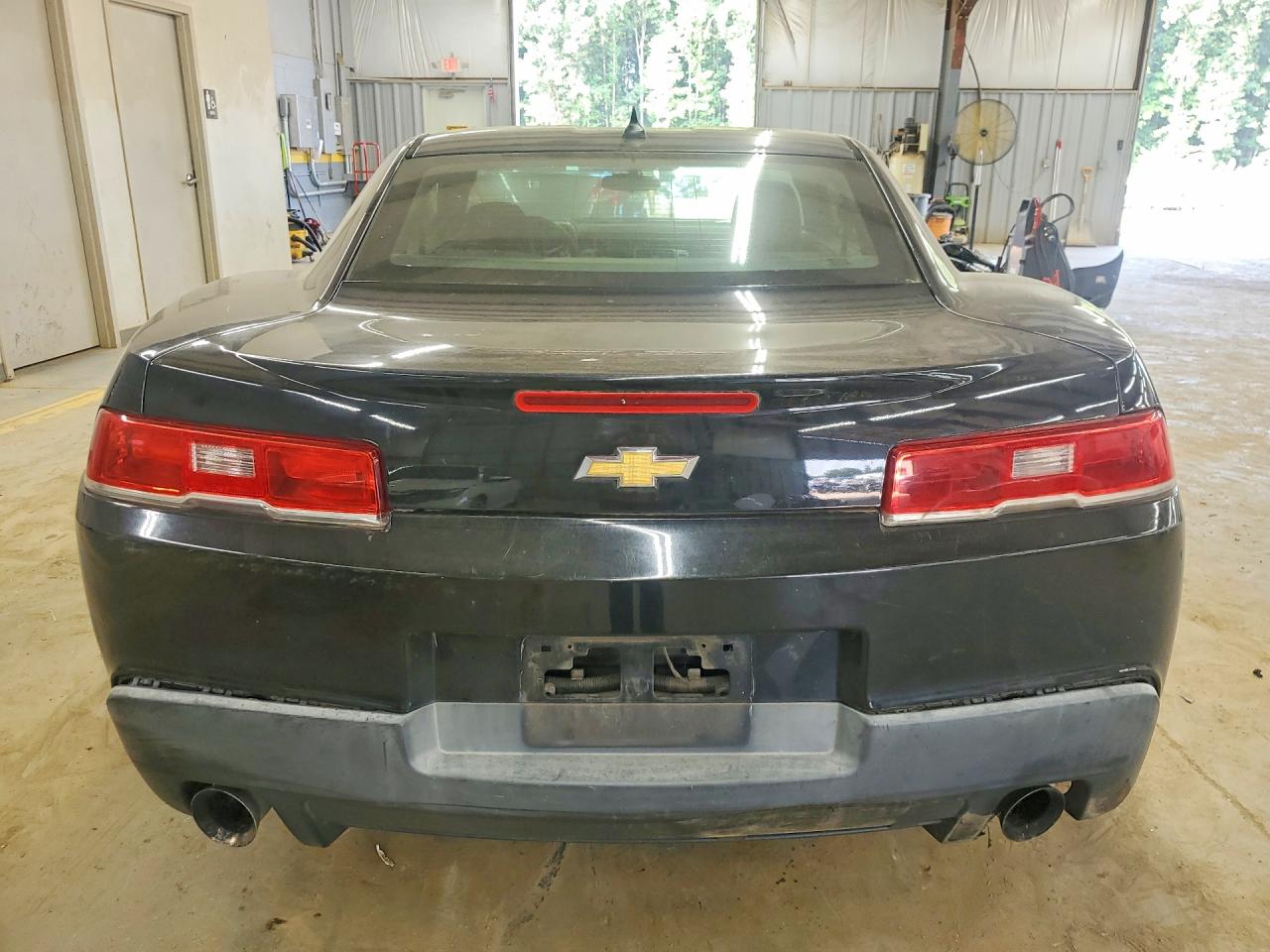 2014 Chevrolet Camaro Ls Black vin: 2G1FE1E3XE9211863