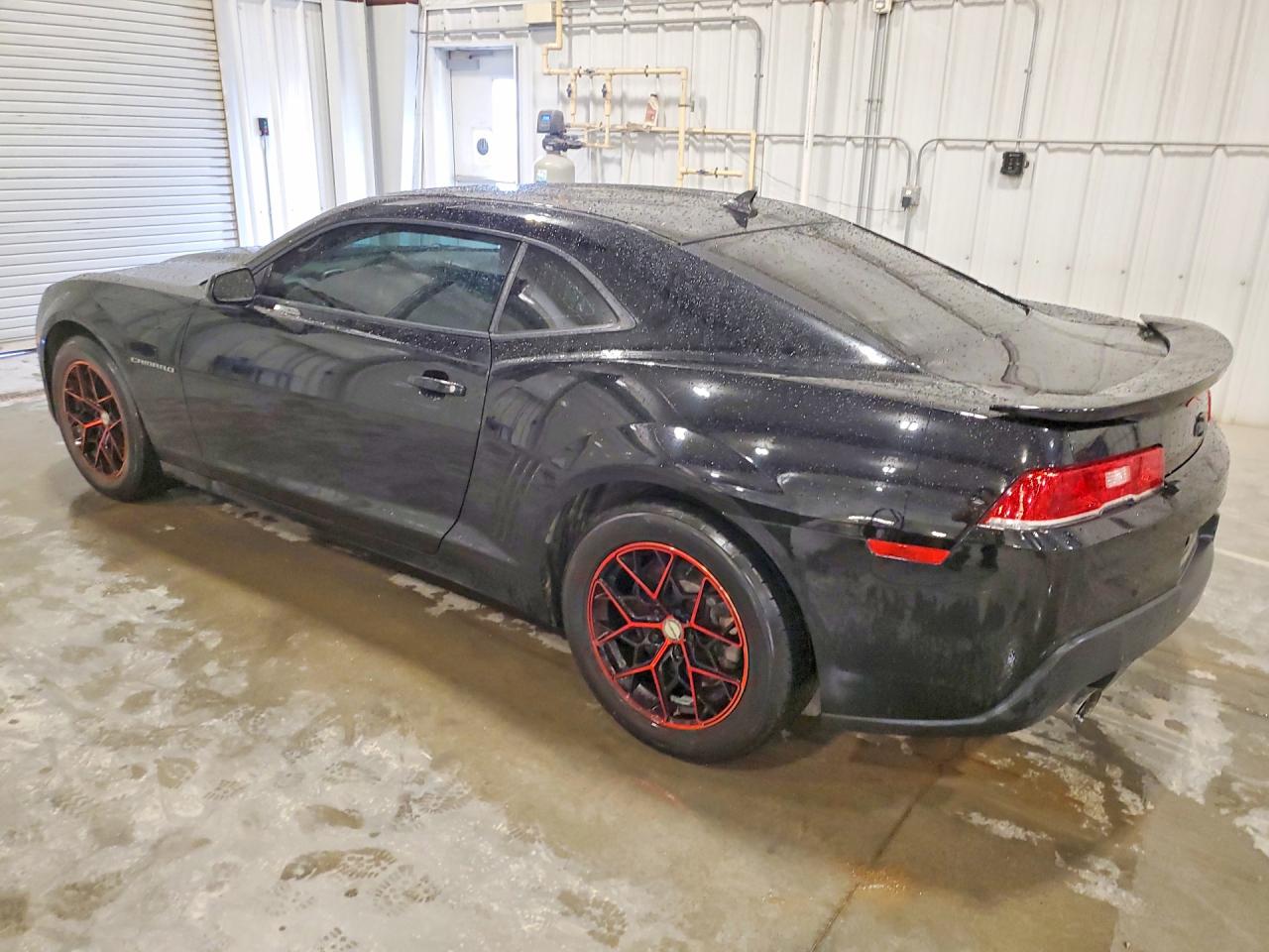2014 Chevrolet Camaro Ls Black vin: 2G1FE1E3XE9298860