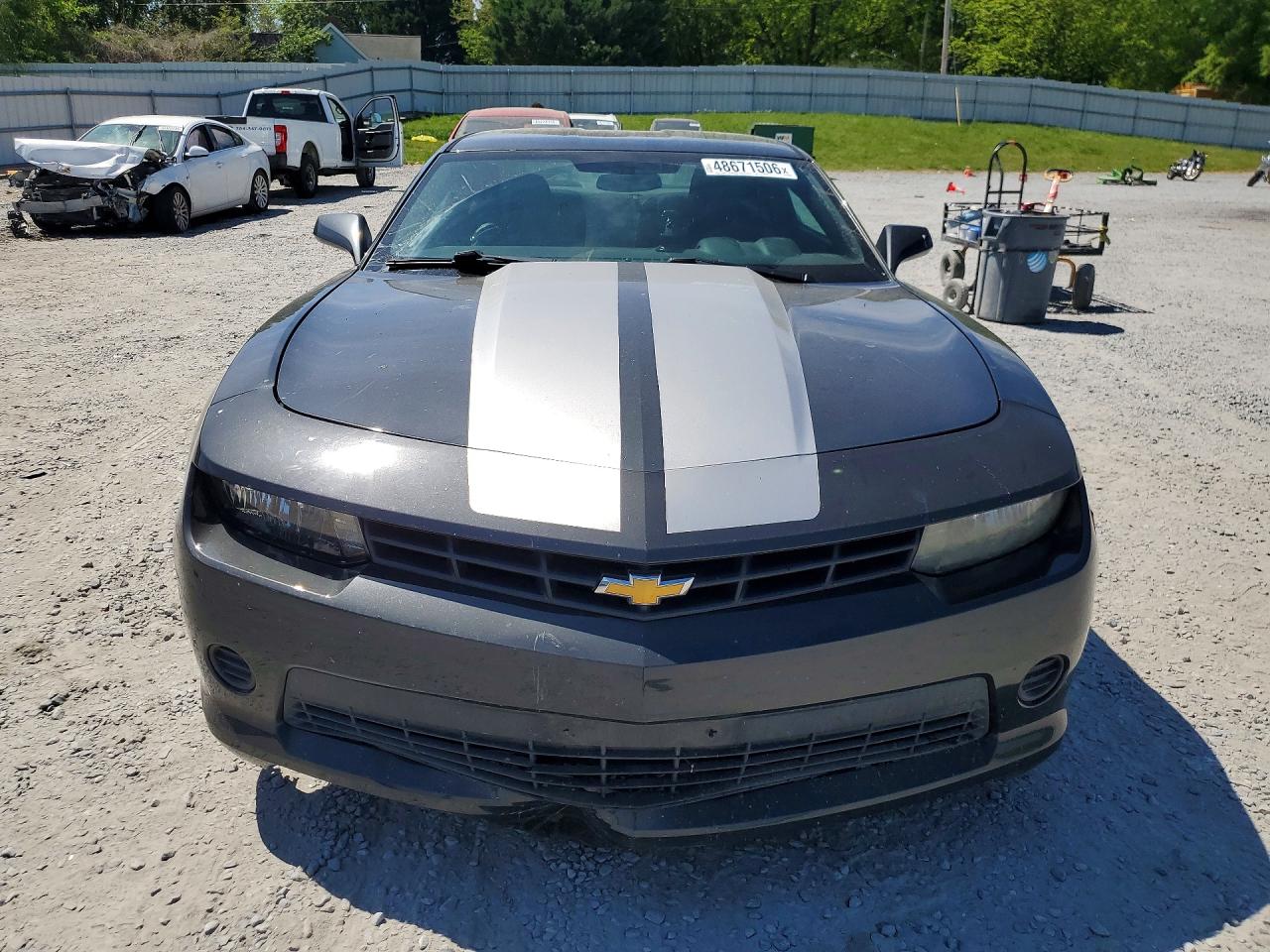 2014 Chevrolet Camaro Ls Charcoal vin: 2G1FE1E3XE9311980