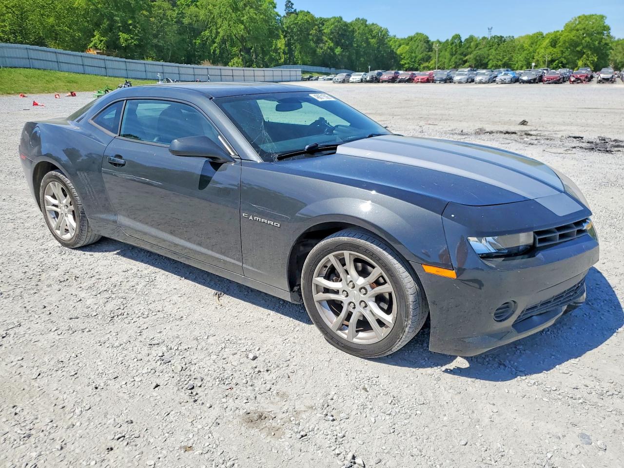 2014 Chevrolet Camaro Ls Charcoal vin: 2G1FE1E3XE9311980