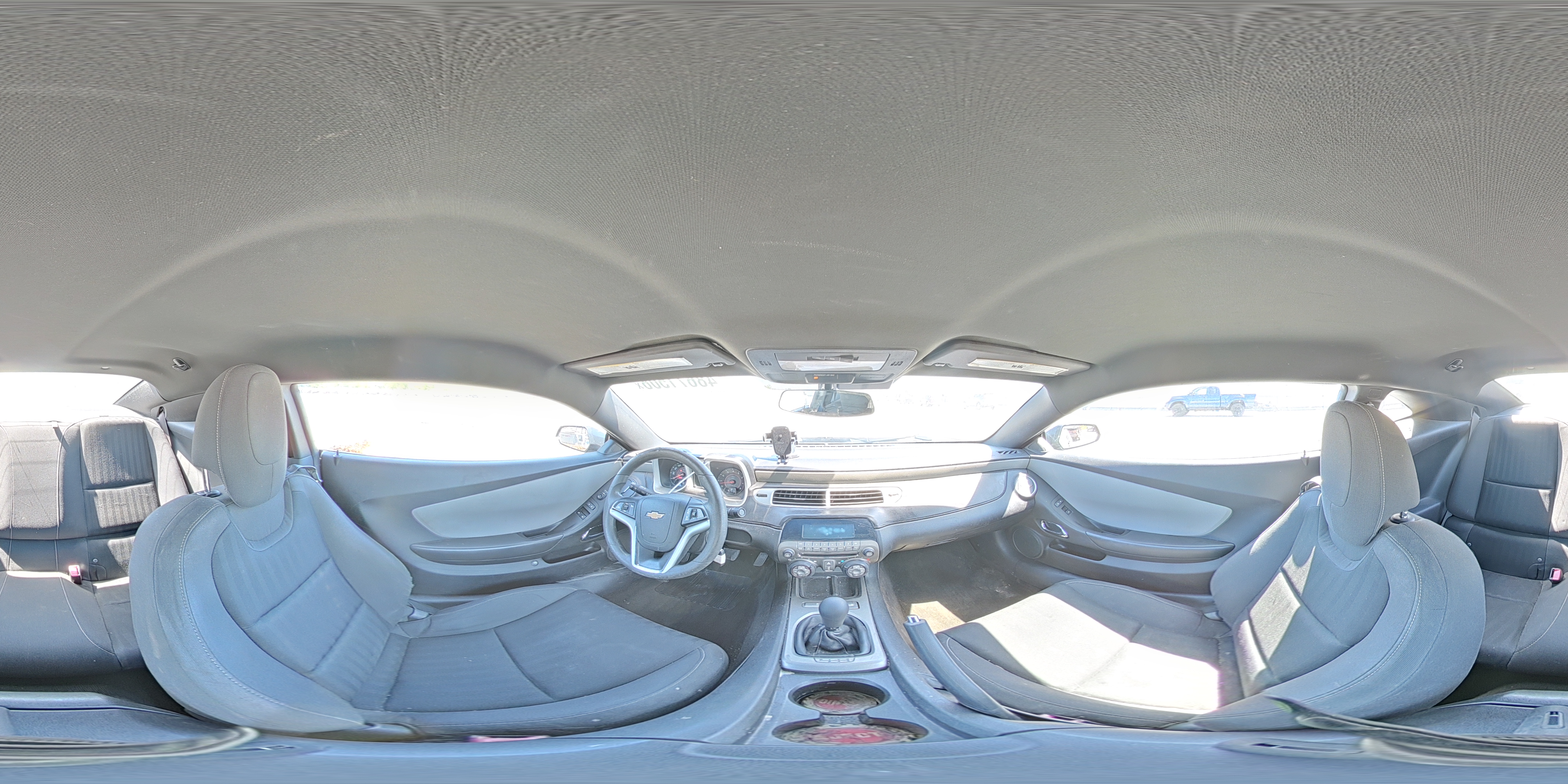 2014 Chevrolet Camaro Ls Charcoal vin: 2G1FE1E3XE9311980