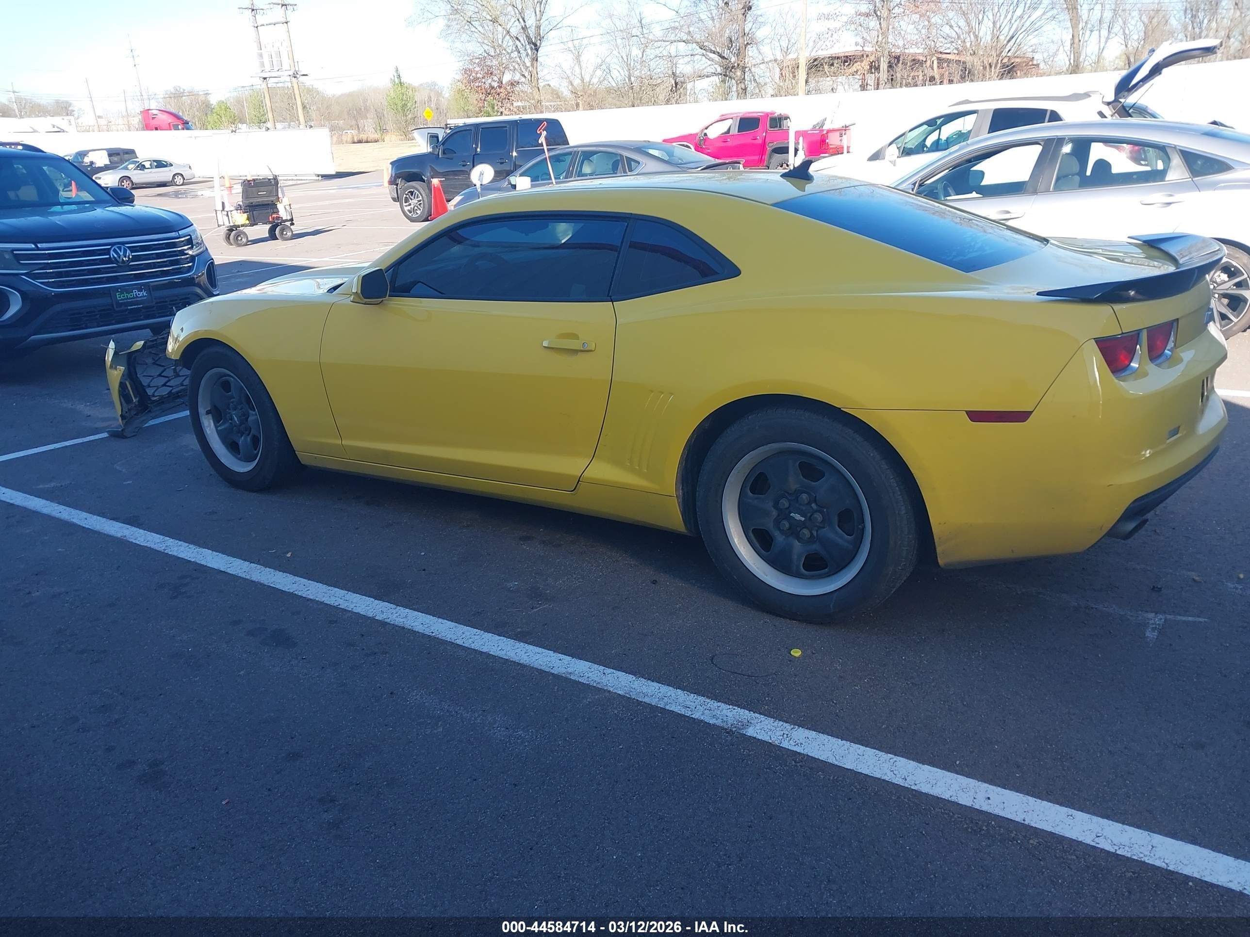 2011 Chevrolet Camaro 1ls Желтый vin: 2G1FE1ED5B9171891
