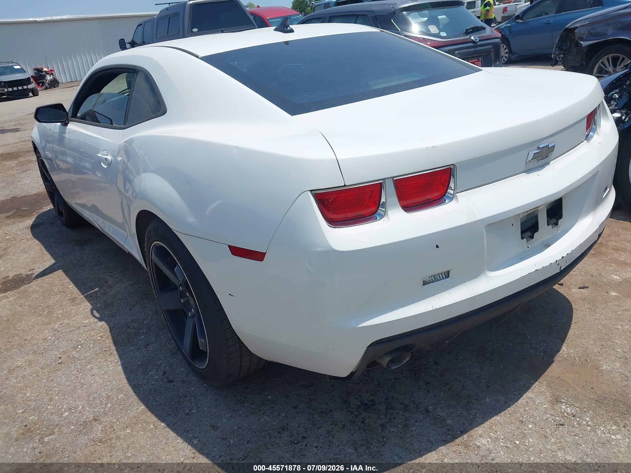 2011 Chevrolet Camaro 1ls White vin: 2G1FE1ED5B9203187