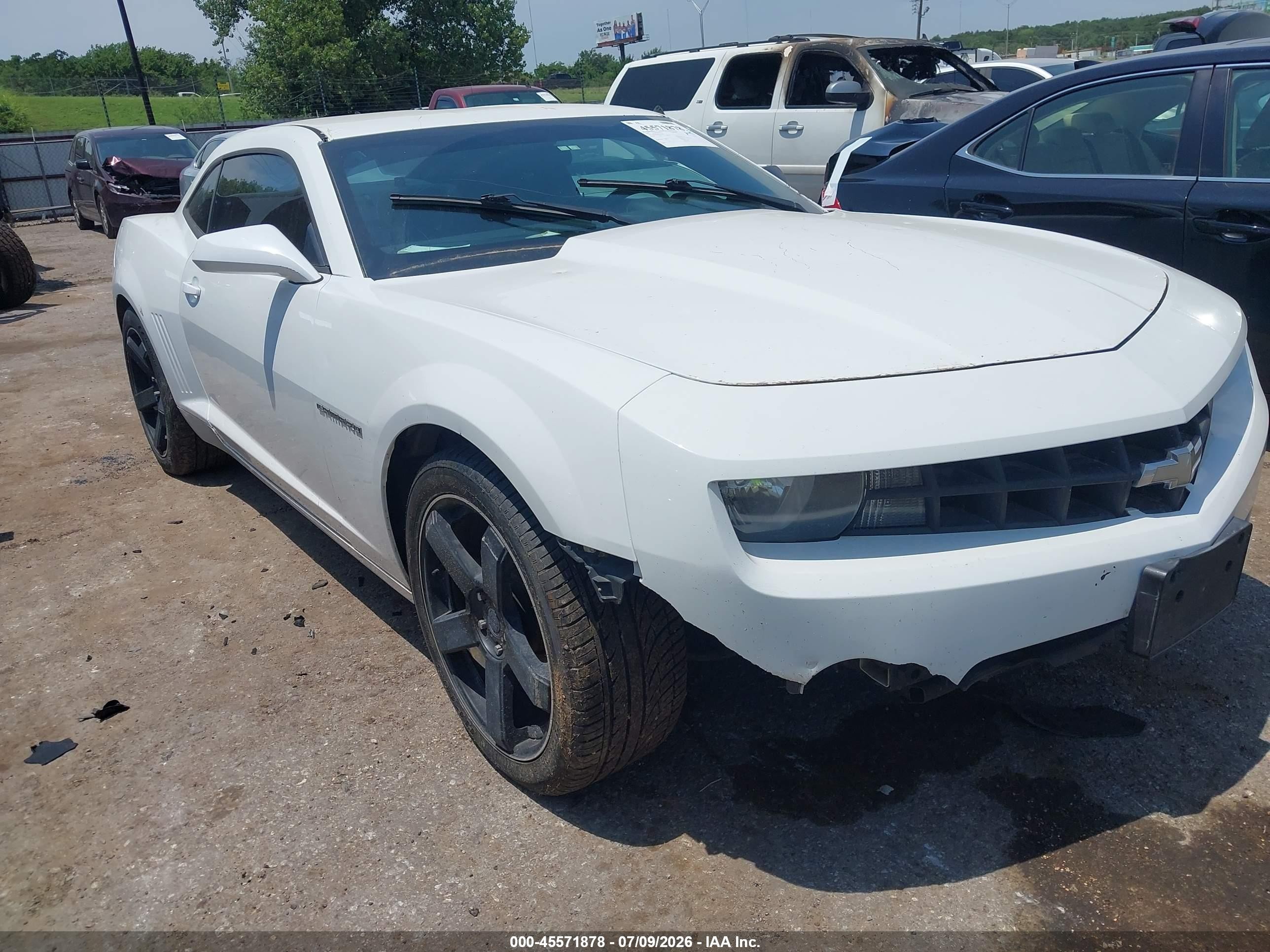 2011 Chevrolet Camaro 1ls White vin: 2G1FE1ED5B9203187