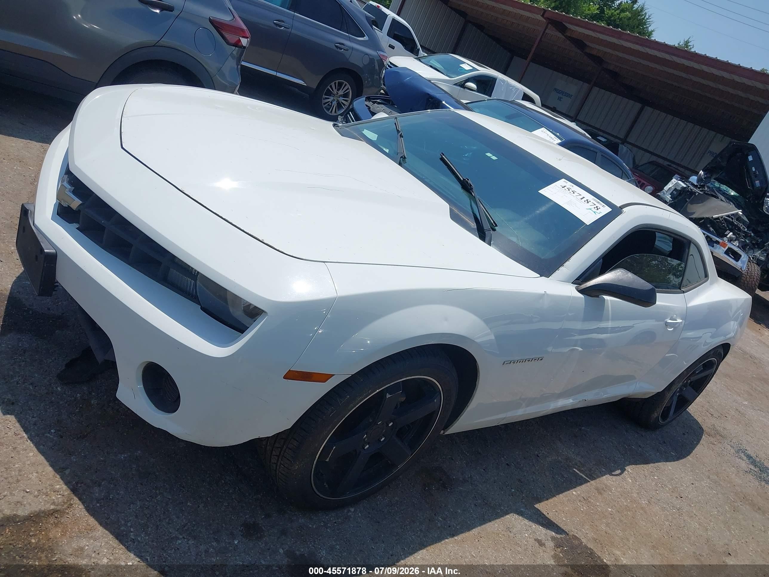 2011 Chevrolet Camaro 1ls White vin: 2G1FE1ED5B9203187