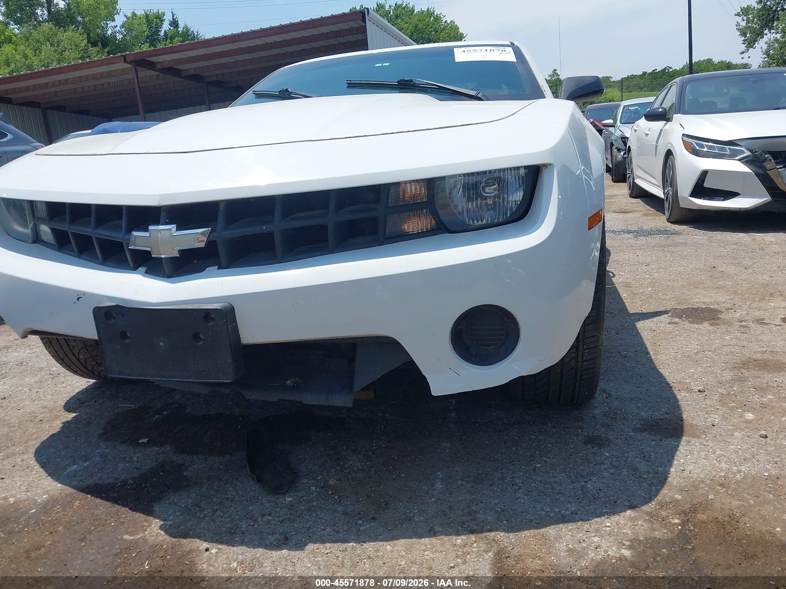 2011 Chevrolet Camaro 1ls White vin: 2G1FE1ED5B9203187