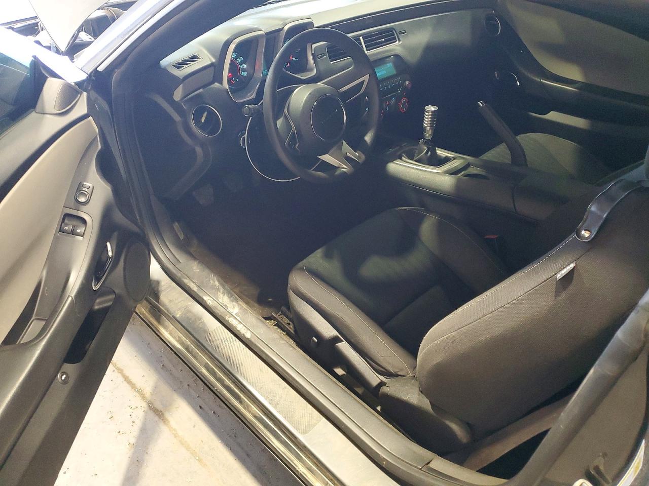 2011 Chevrolet Camaro Ls Charcoal vin: 2G1FE1ED7B9182665