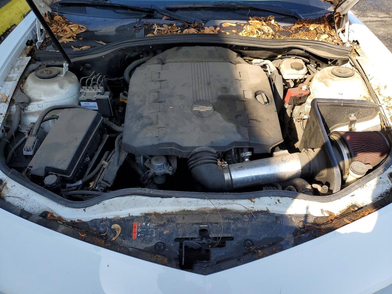 2011 Chevrolet Camaro Ls White vin: 2G1FE1ED7B9194413