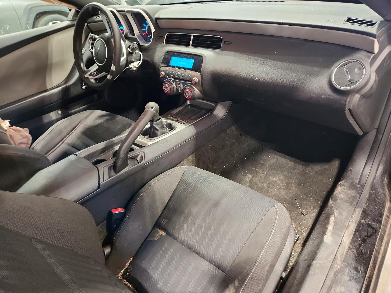 2011 Chevrolet Camaro Ls Black vin: 2G1FE1ED7B9213381