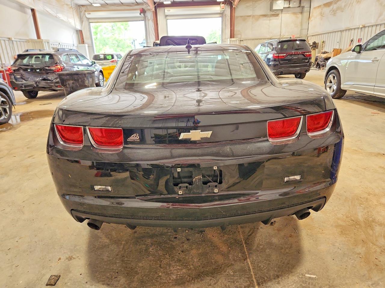 2011 Chevrolet Camaro Ls Black vin: 2G1FE1ED7B9213381