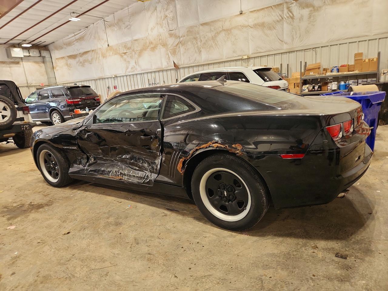 2011 Chevrolet Camaro Ls Black vin: 2G1FE1ED7B9213381