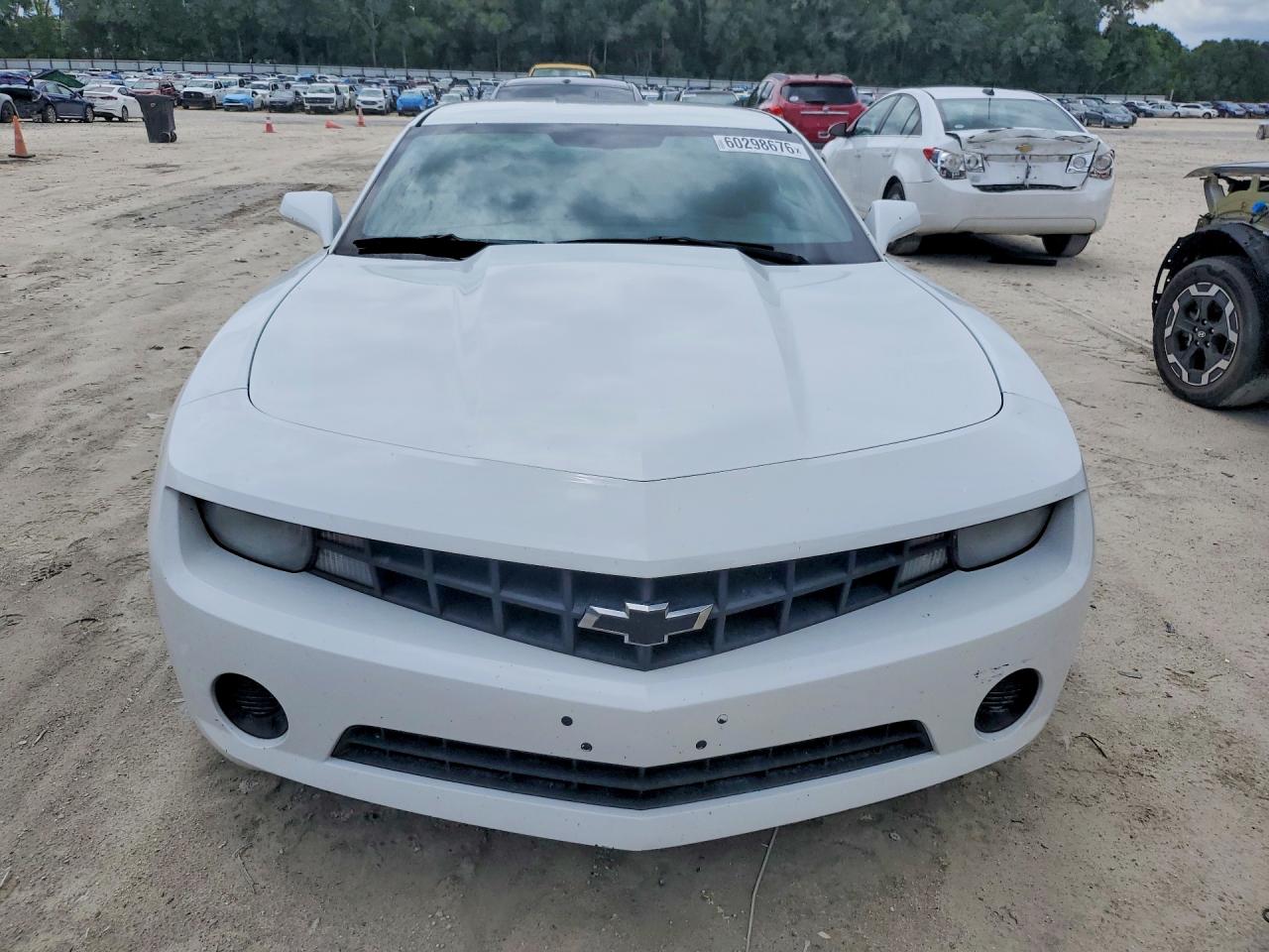 2011 Chevrolet Camaro Ls White vin: 2G1FE1ED8B9214281