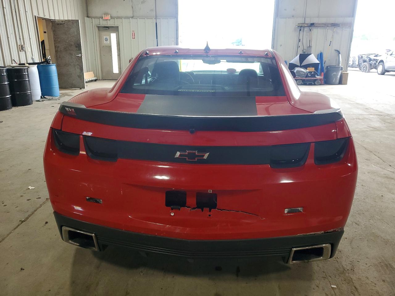 2010 Chevrolet Camaro Ls Красный vin: 2G1FE1EVXA9180612