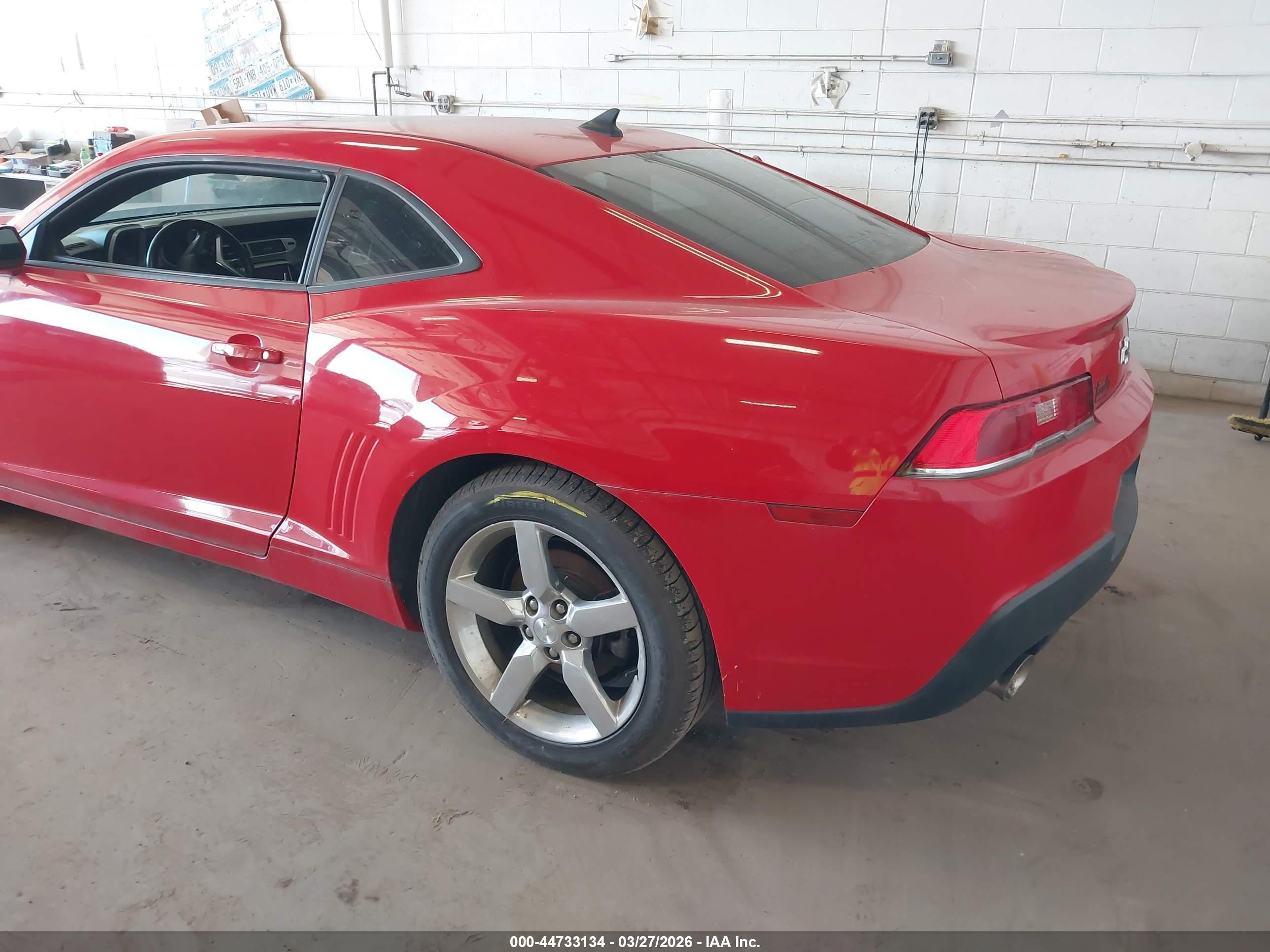 2014 Chevrolet Camaro 1lt Red vin: 2G1FF1E30E9147071