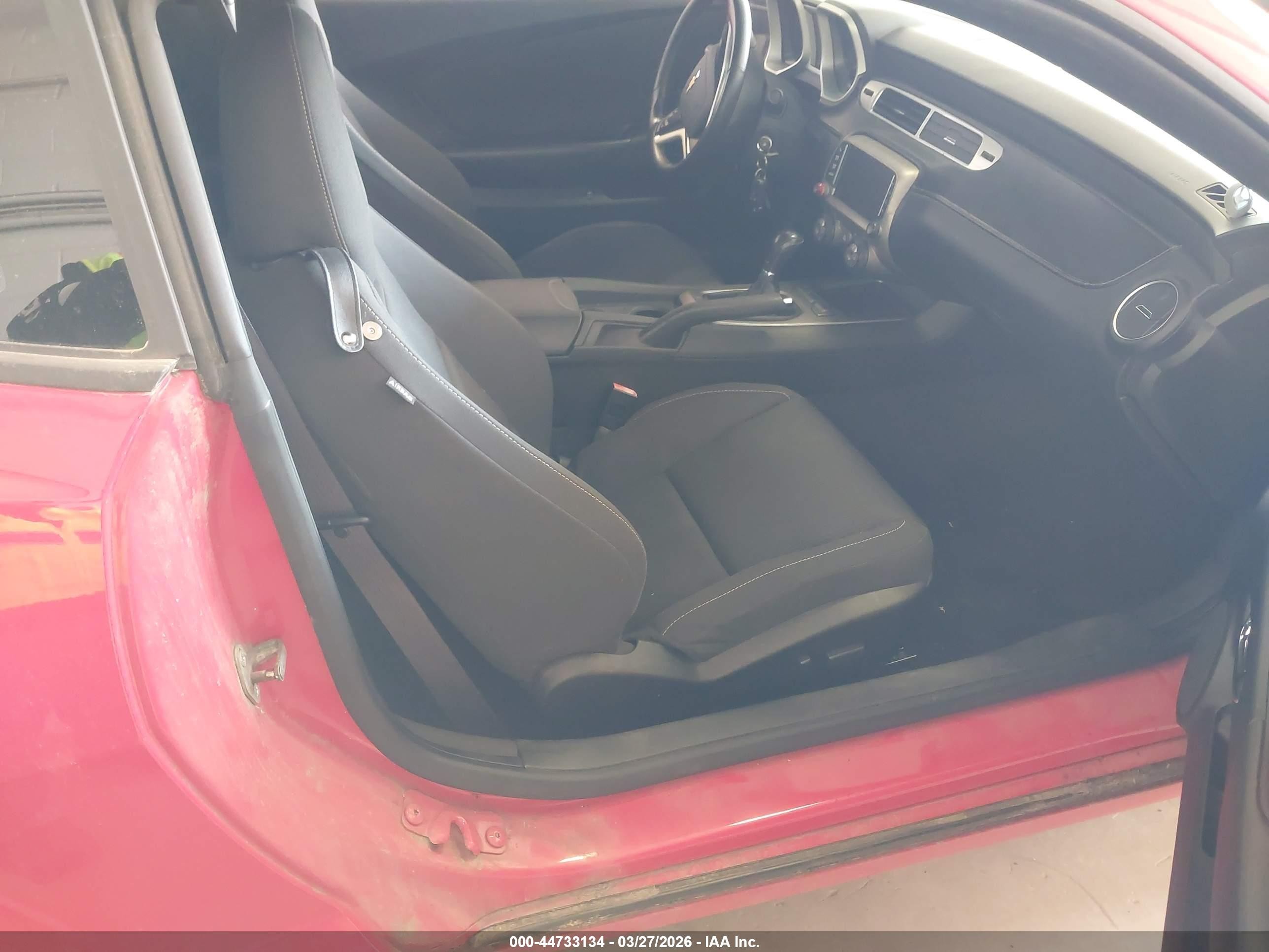 2014 Chevrolet Camaro 1lt Red vin: 2G1FF1E30E9147071