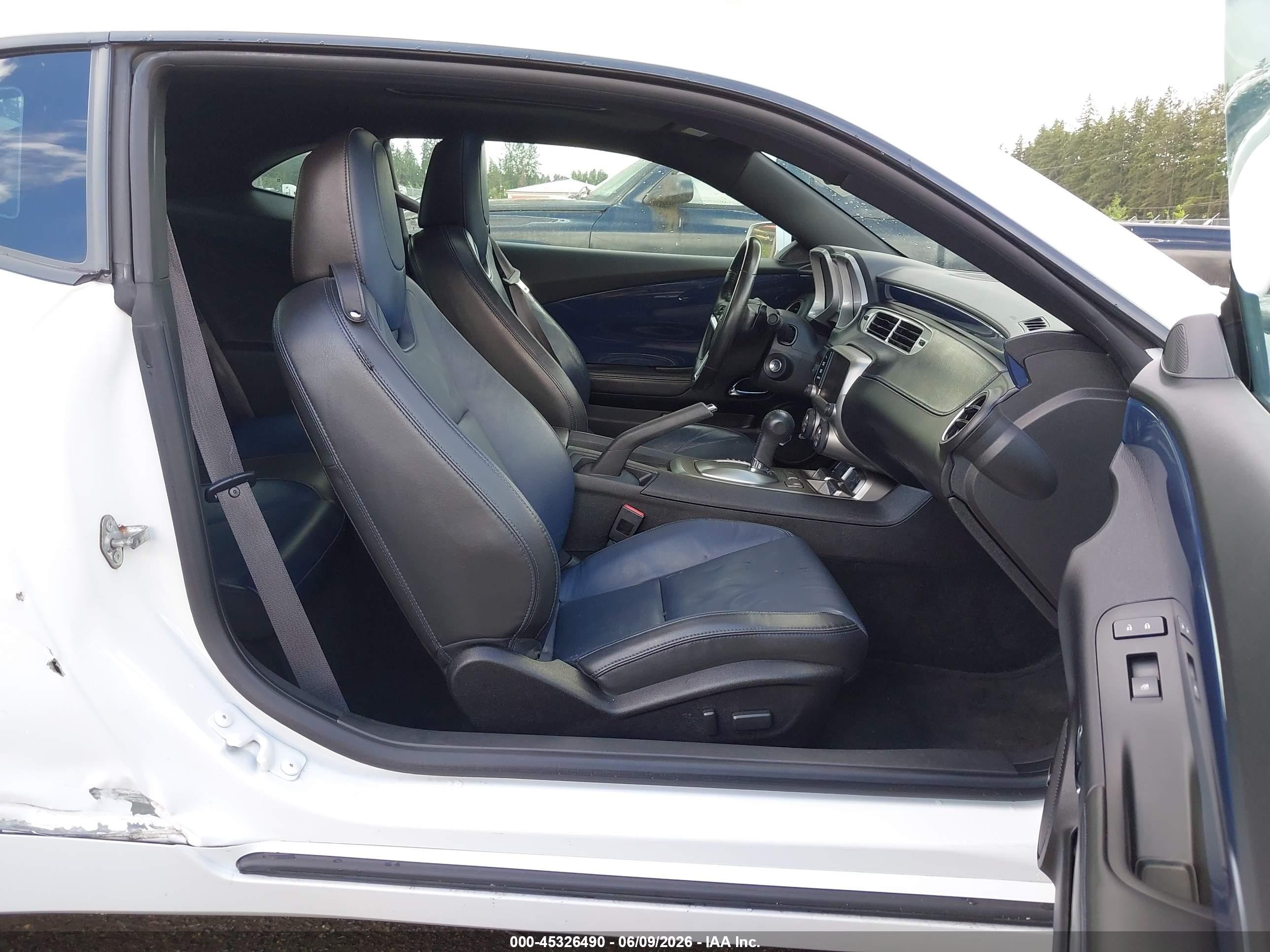 2015 Chevrolet Camaro 2lt White vin: 2G1FF1E30F9292693