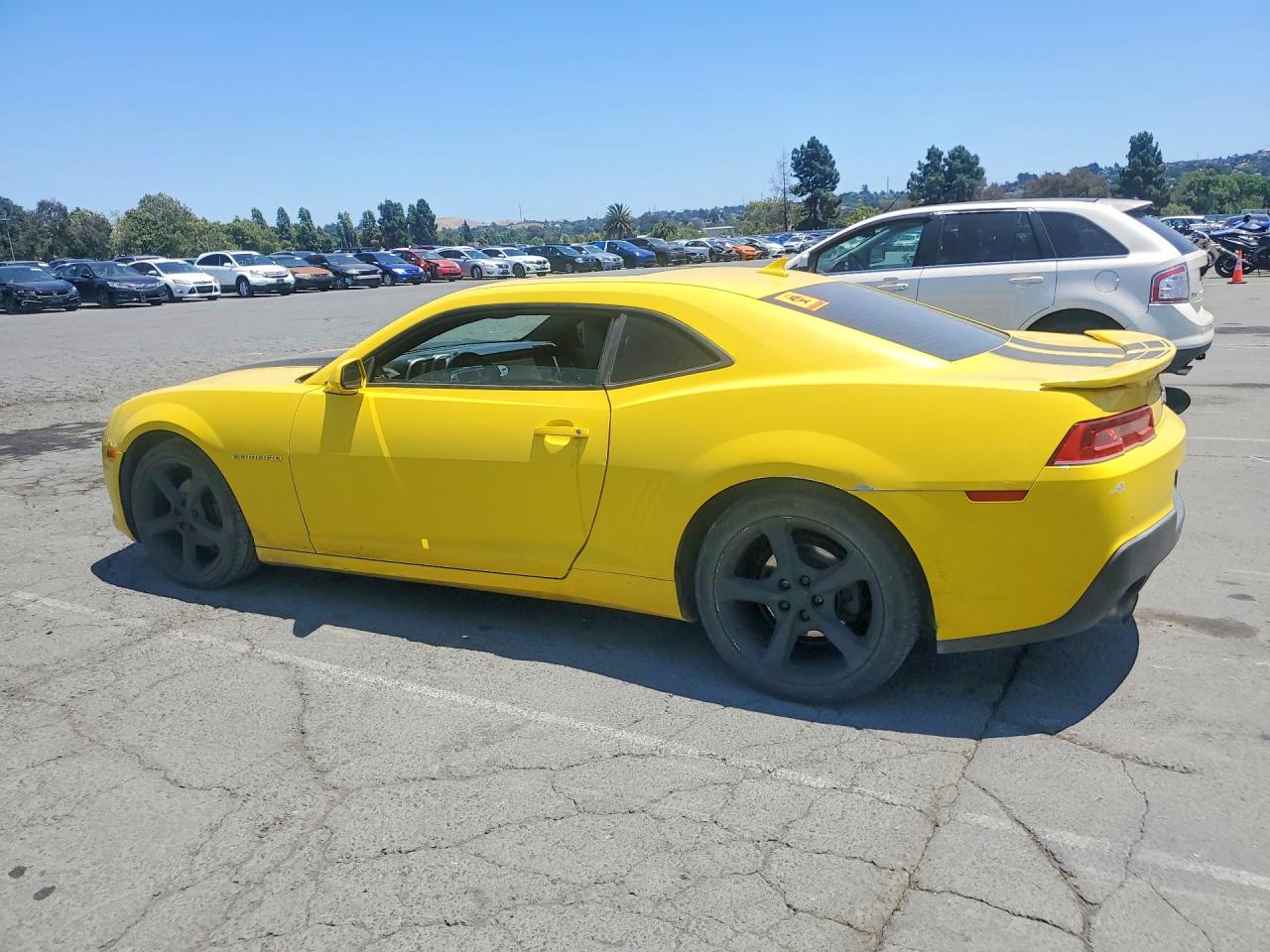 2015 Chevrolet Camaro Lt Желтый vin: 2G1FF1E30F9294511