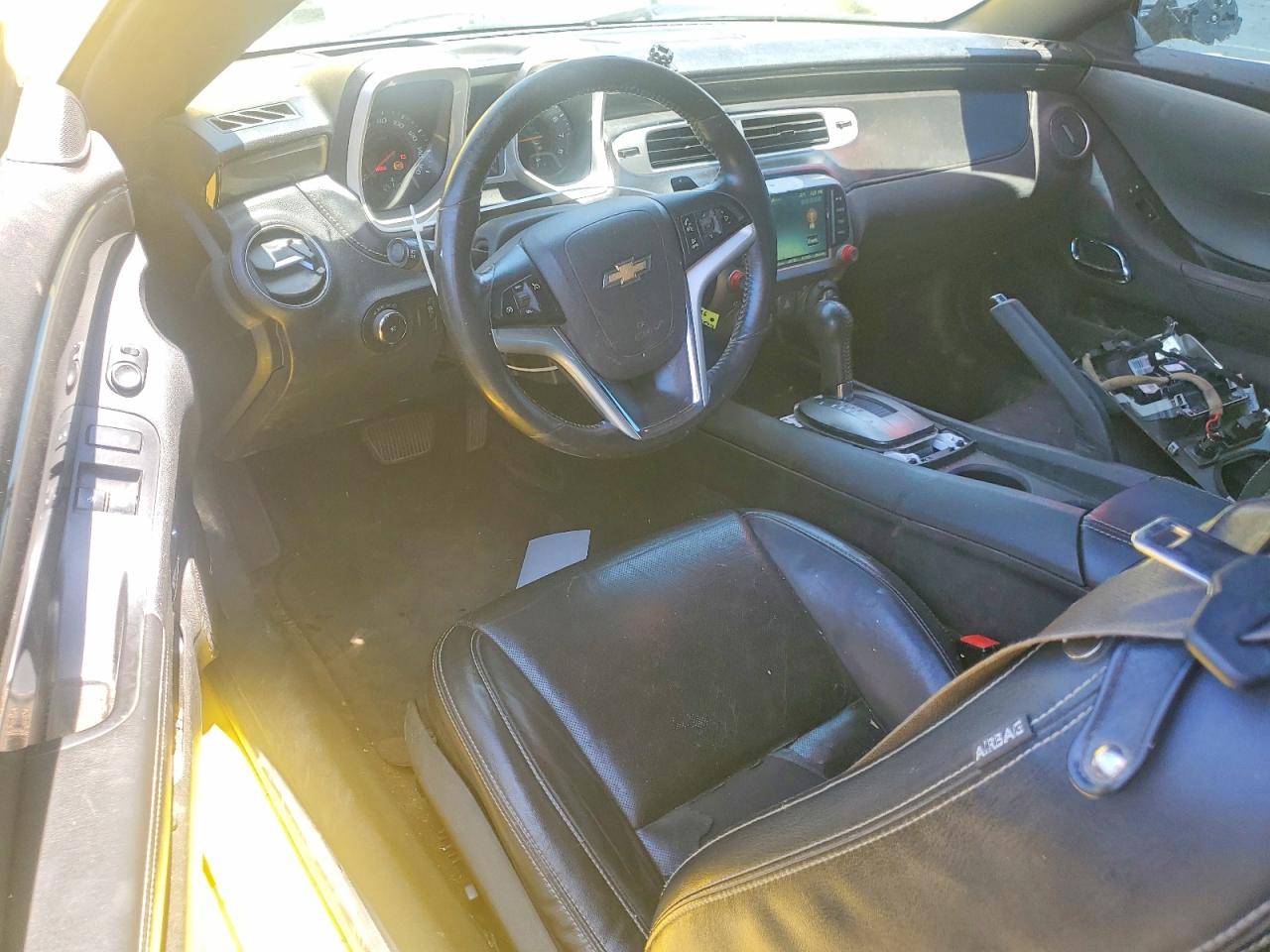 2015 Chevrolet Camaro Lt Желтый vin: 2G1FF1E30F9294511