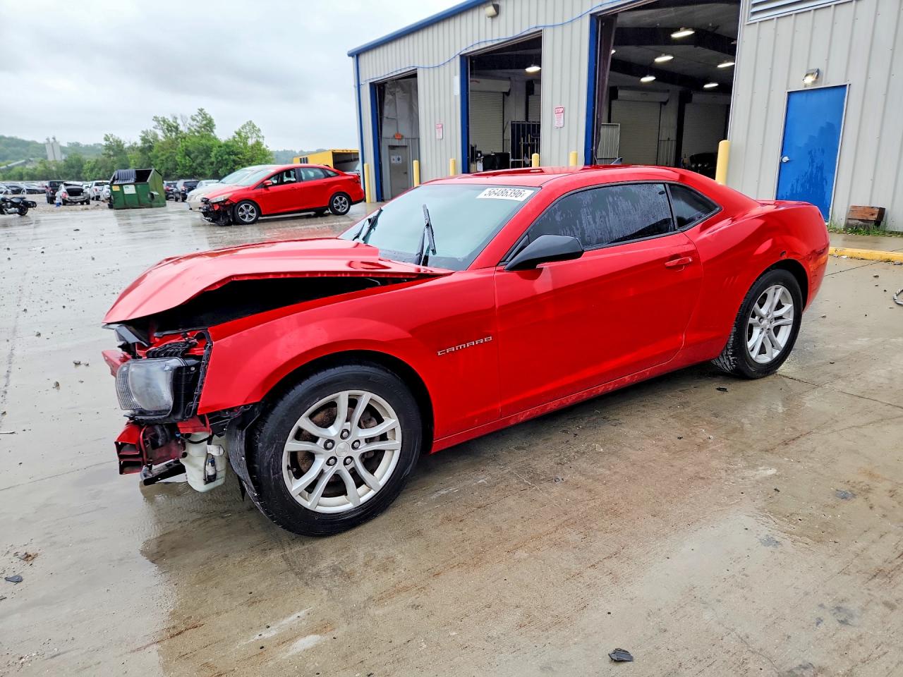 2013 Chevrolet Camaro Lt Red vin: 2G1FF1E31D9161740