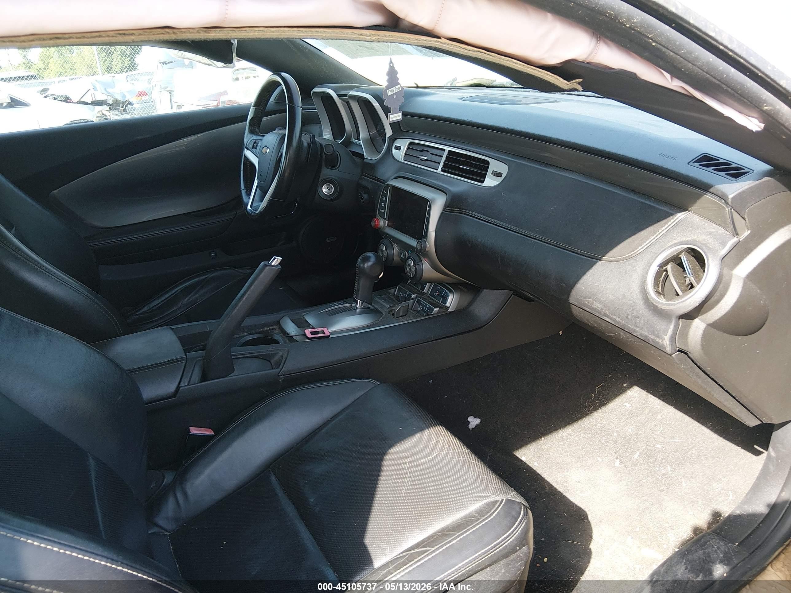 2015 Chevrolet Camaro 2lt White vin: 2G1FF1E31F9155505