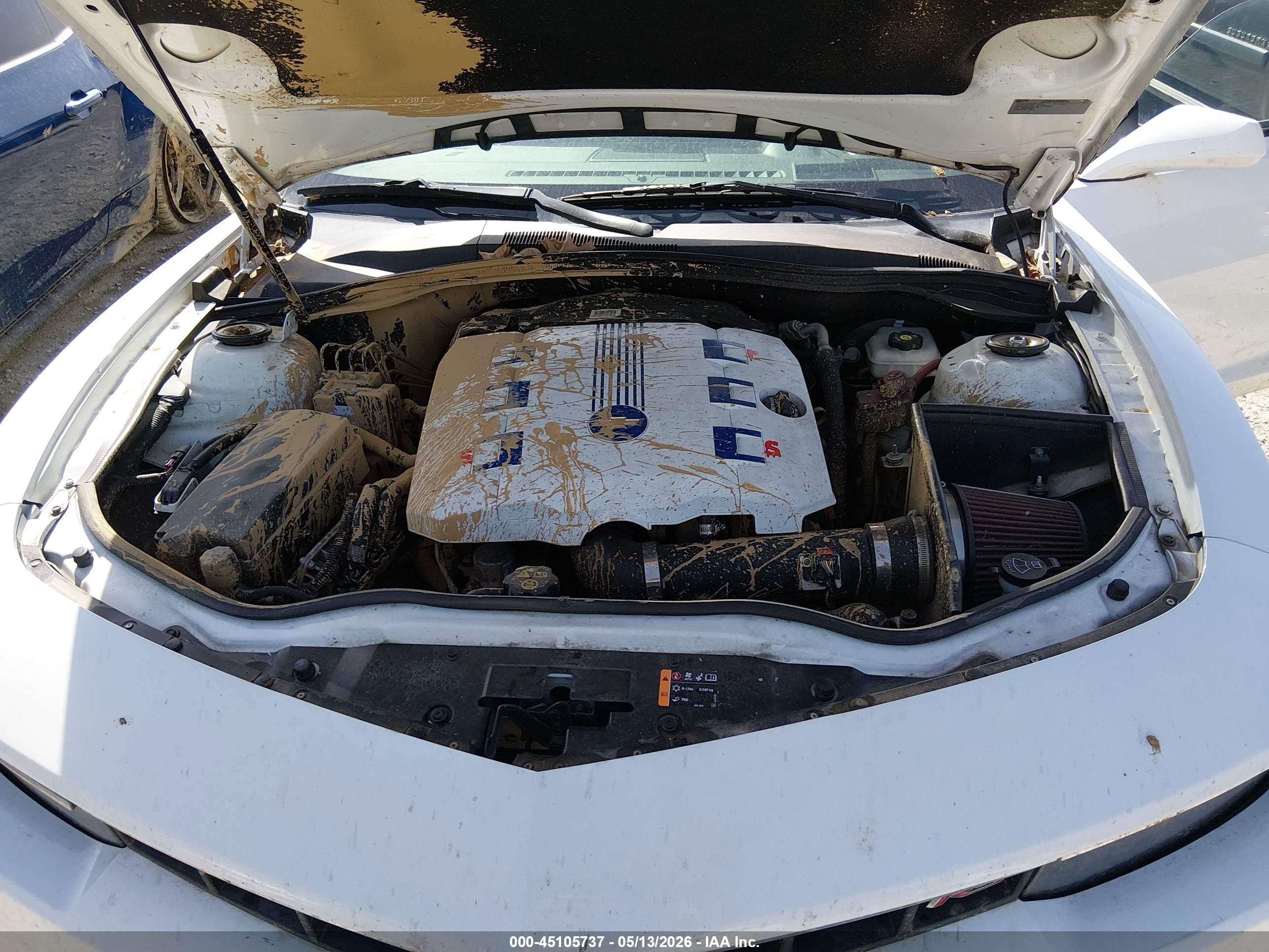 2015 Chevrolet Camaro 2lt White vin: 2G1FF1E31F9155505