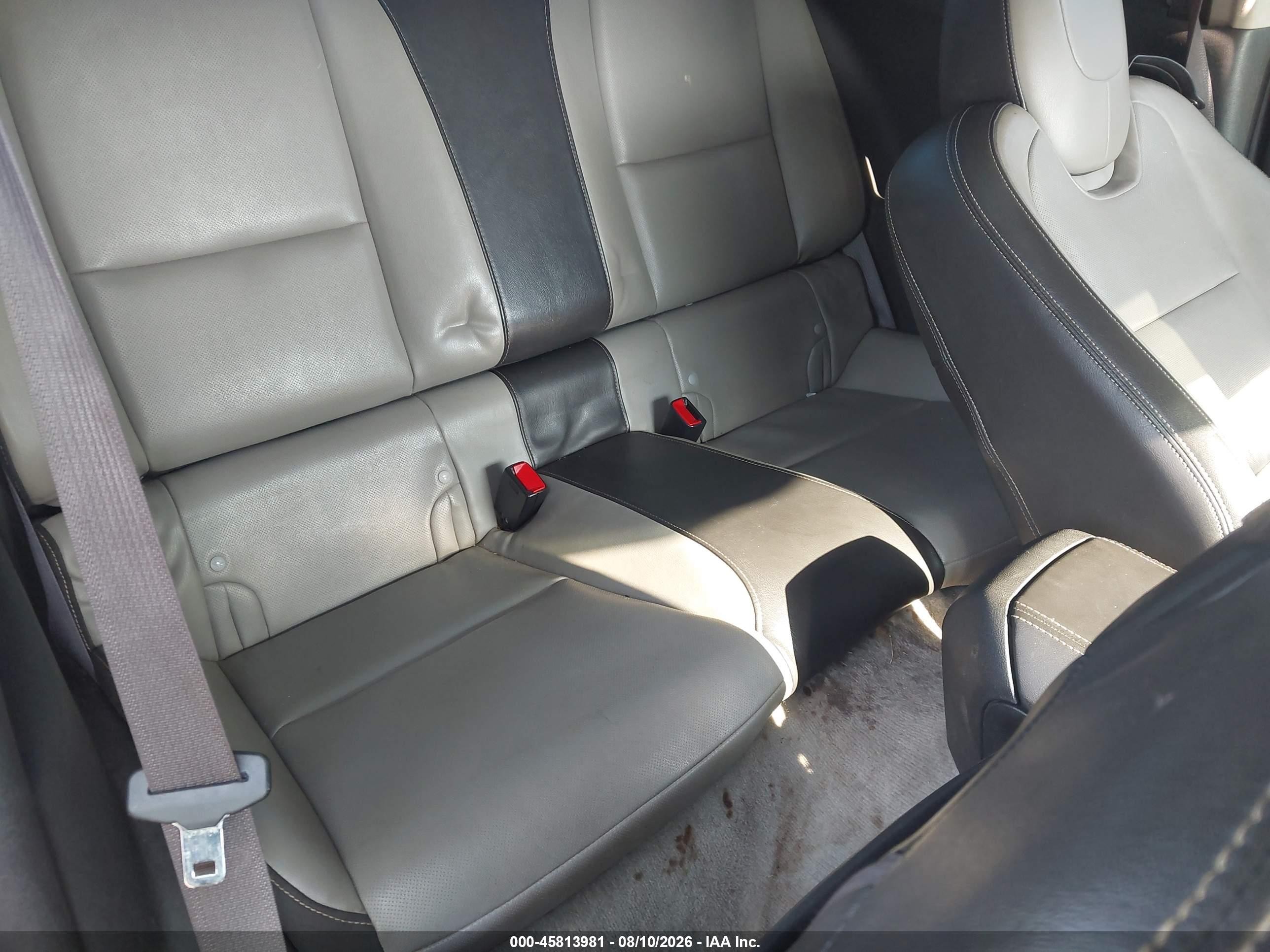 2015 Chevrolet Camaro 2lt Серый vin: 2G1FF1E31F9270329
