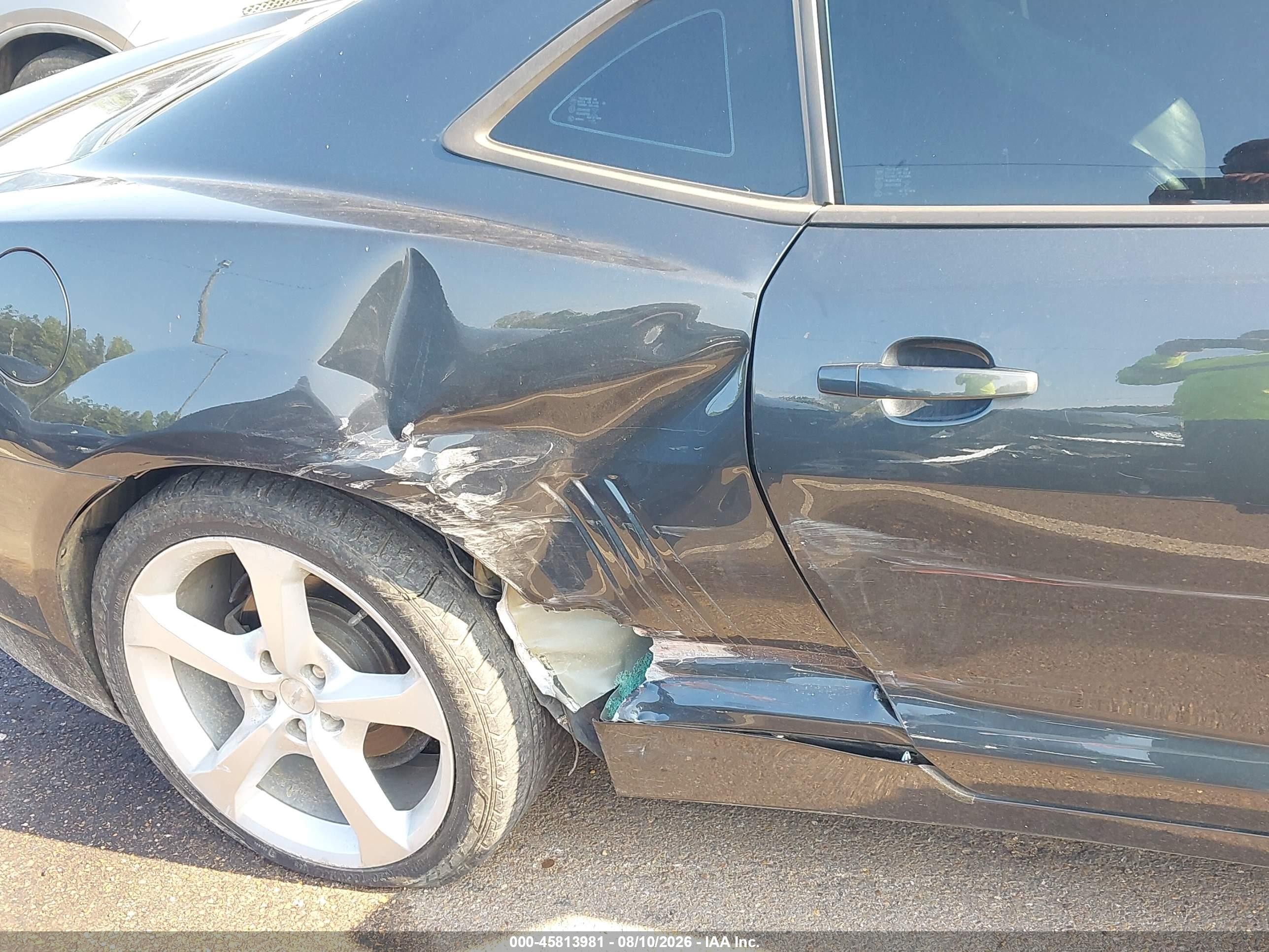 2015 Chevrolet Camaro 2lt Серый vin: 2G1FF1E31F9270329