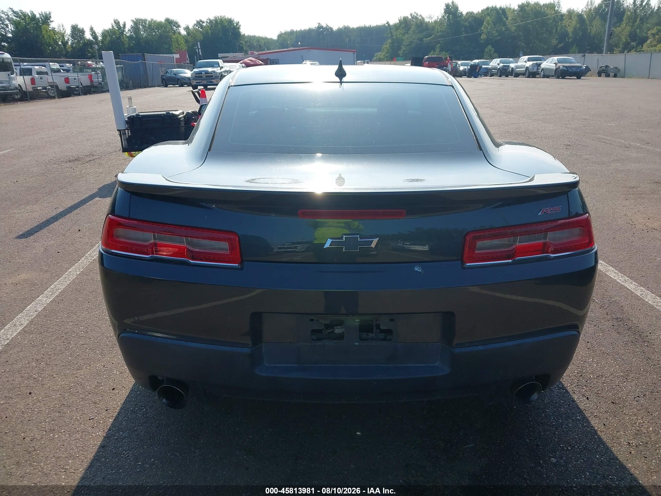 2015 Chevrolet Camaro 2lt Серый vin: 2G1FF1E31F9270329