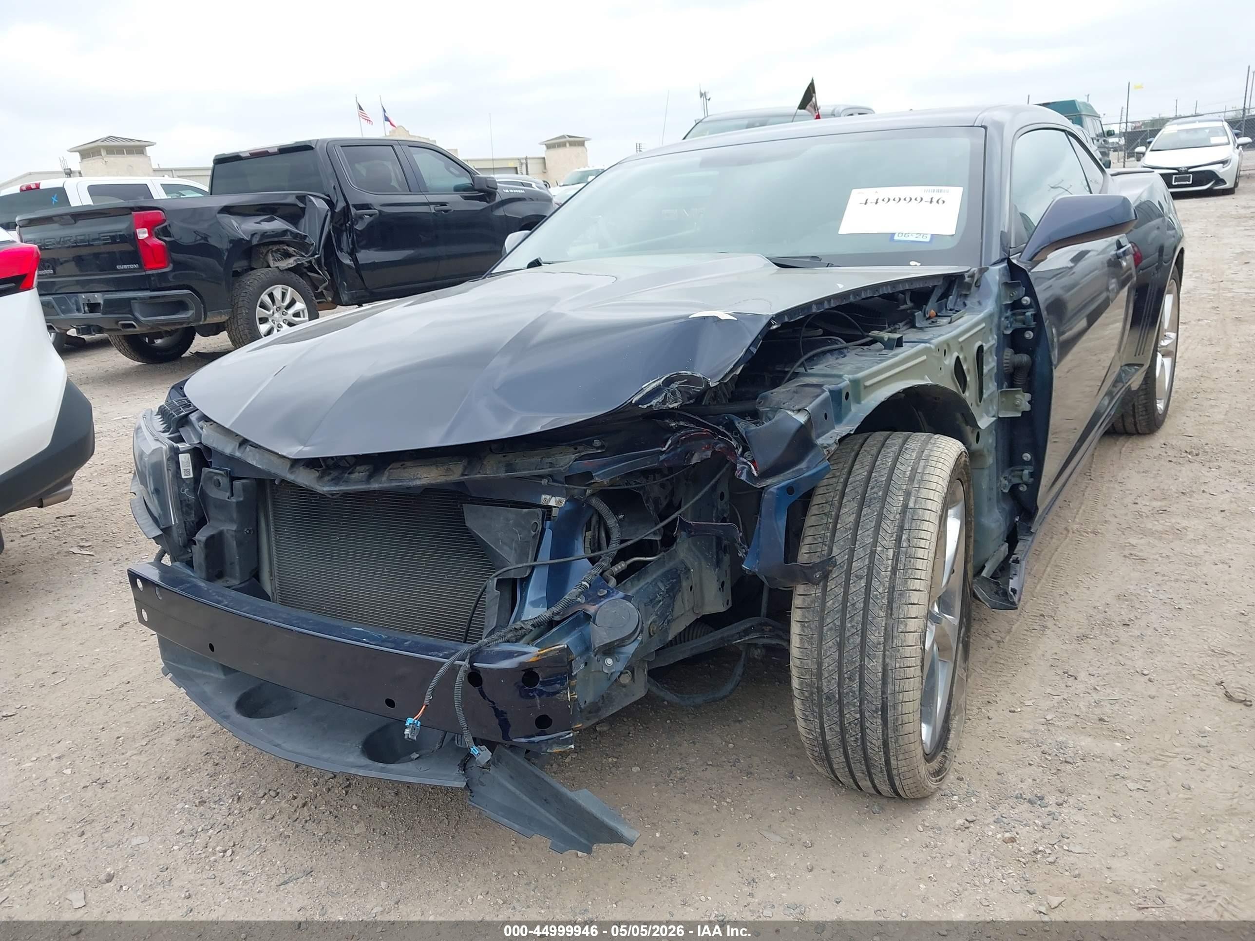 2015 Chevrolet Camaro 2lt Blue vin: 2G1FF1E31F9307962
