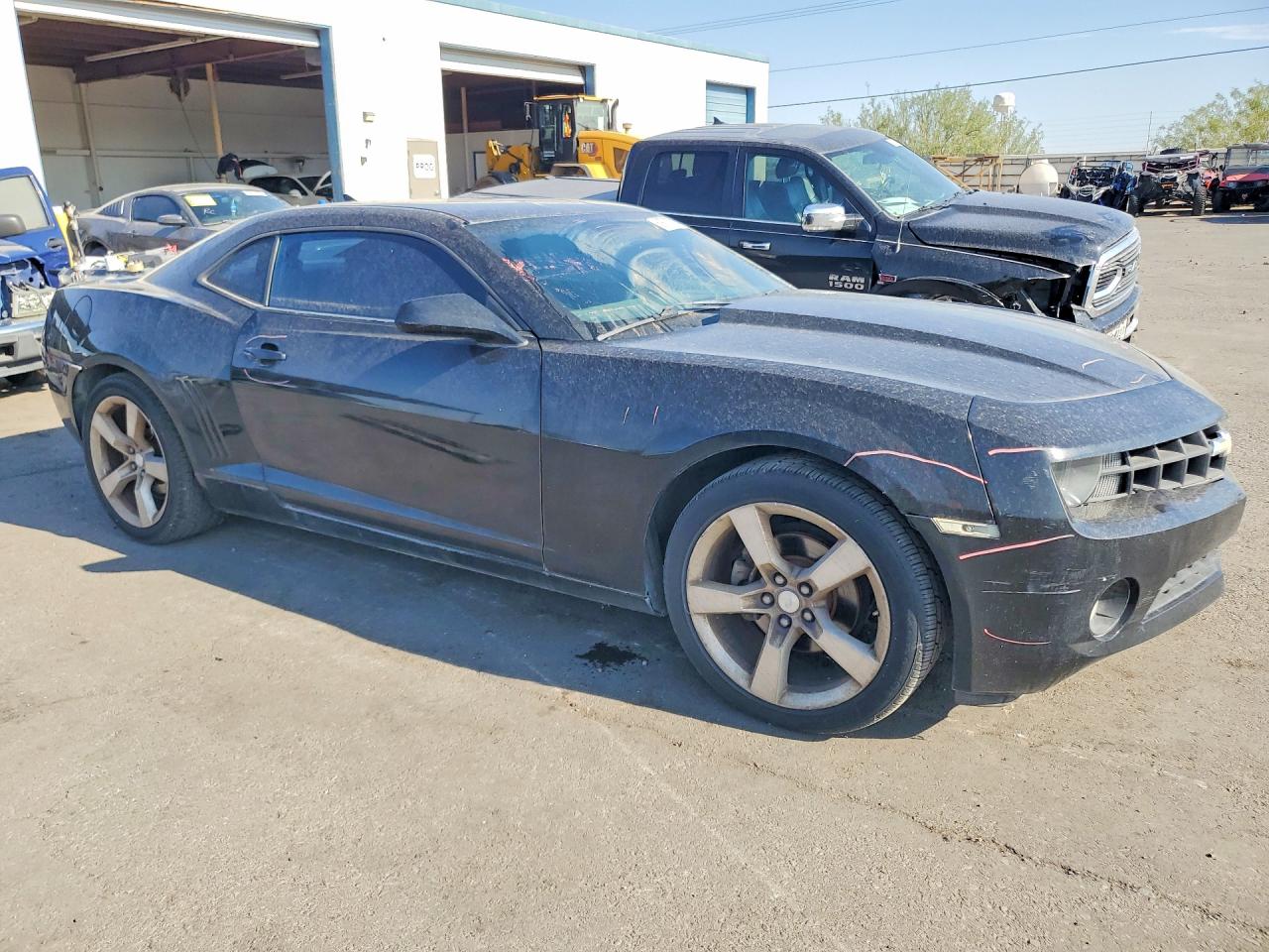 2012 Chevrolet Camaro Lt Black vin: 2G1FF1E32C9138420