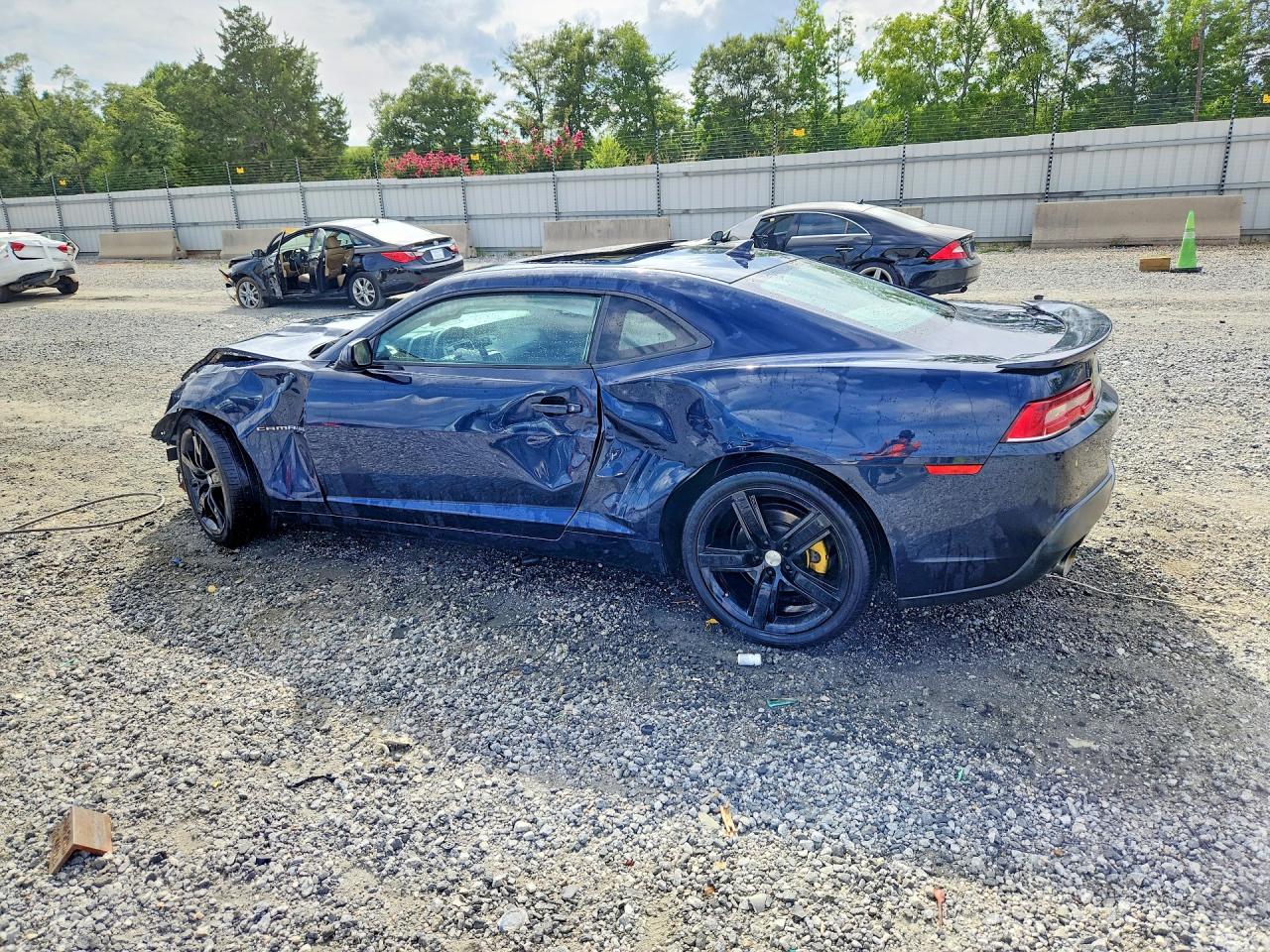 2015 Chevrolet Camaro Lt Charcoal vin: 2G1FF1E32F9301622