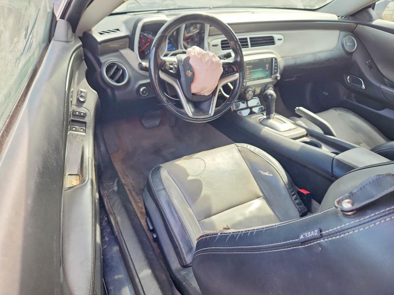 2015 Chevrolet Camaro Lt Charcoal vin: 2G1FF1E32F9301622