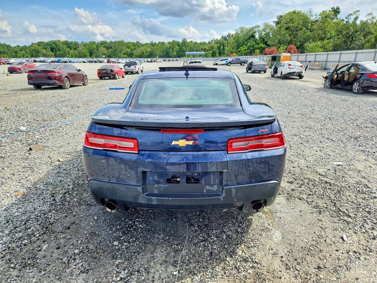 2015 Chevrolet Camaro Lt Charcoal vin: 2G1FF1E32F9301622