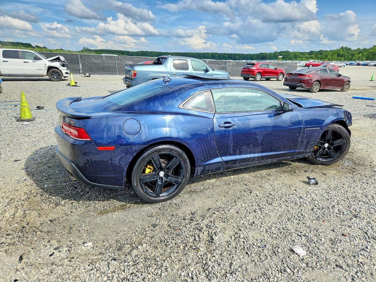 2015 Chevrolet Camaro Lt Charcoal vin: 2G1FF1E32F9301622