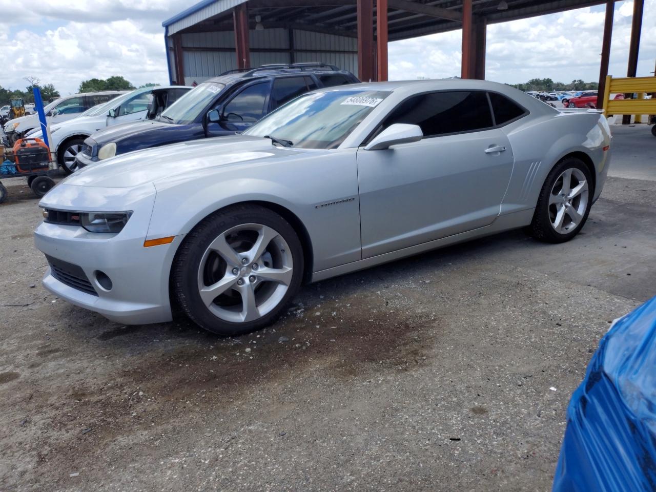 2015 Chevrolet Camaro Lt Silver vin: 2G1FF1E33F9271627