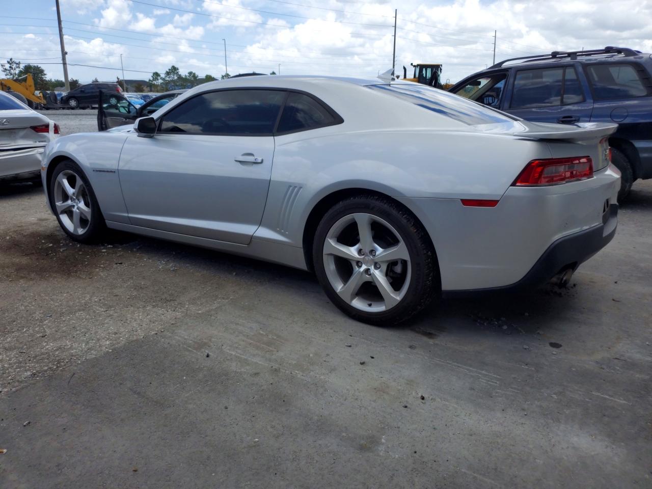 2015 Chevrolet Camaro Lt Silver vin: 2G1FF1E33F9271627