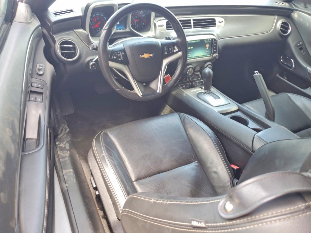 2015 Chevrolet Camaro Lt Silver vin: 2G1FF1E33F9271627