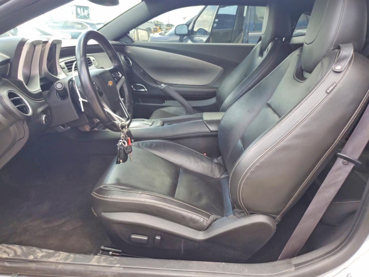 2015 Chevrolet Camaro Lt Silver vin: 2G1FF1E33F9271627