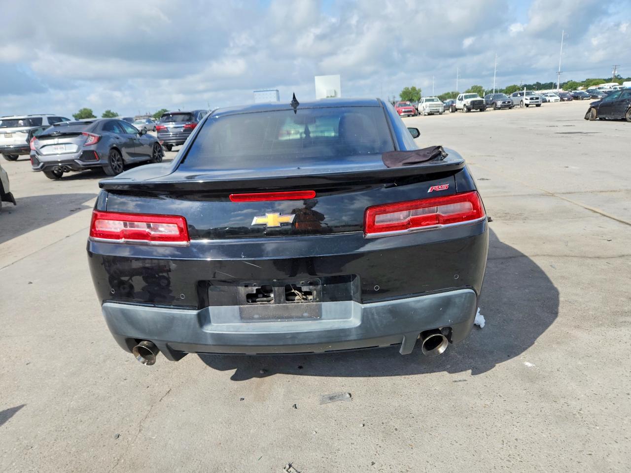 2015 Chevrolet Camaro Lt Черный vin: 2G1FF1E33F9288086