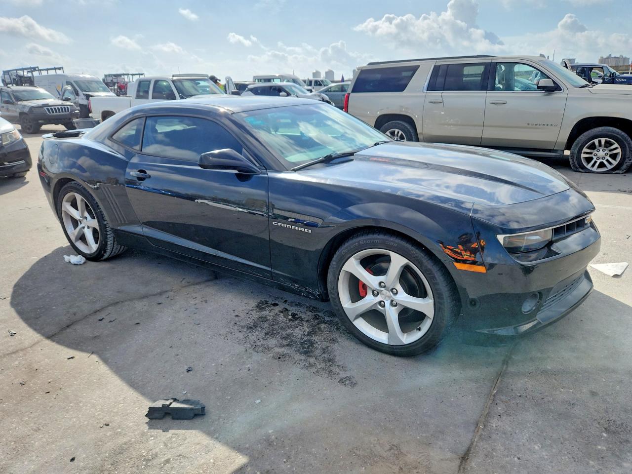 2015 Chevrolet Camaro Lt Черный vin: 2G1FF1E33F9288086