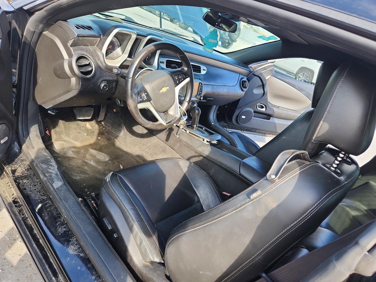 2015 Chevrolet Camaro Lt Черный vin: 2G1FF1E33F9288086
