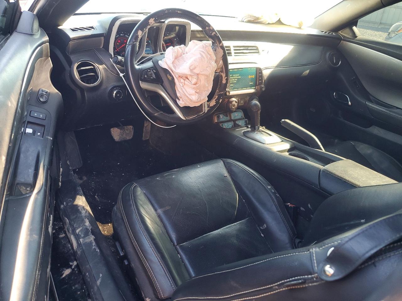 2015 Chevrolet Camaro Lt Black vin: 2G1FF1E33F9302360